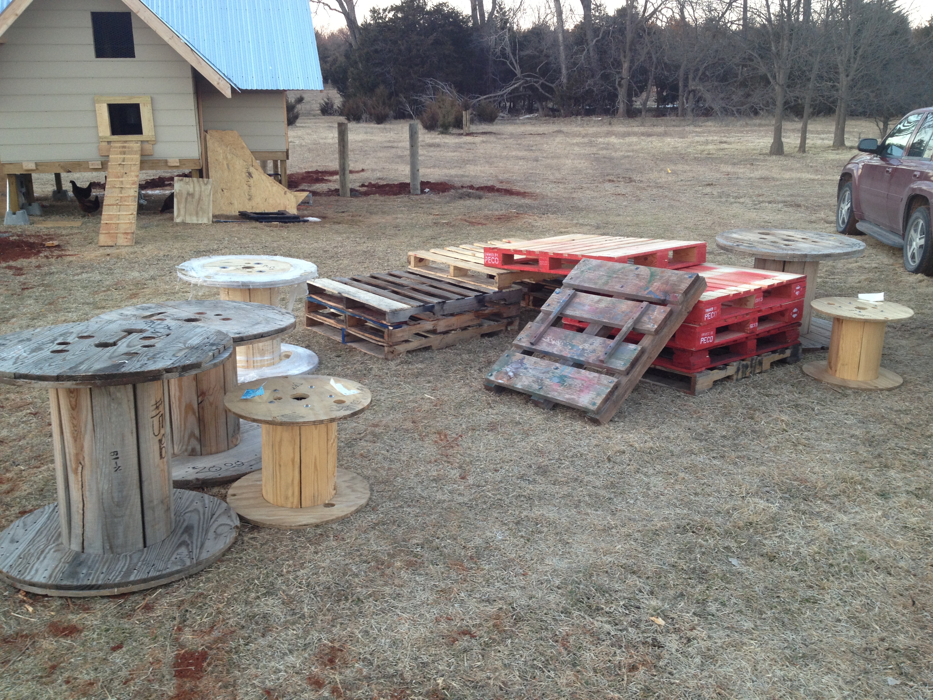 Goat Shed and Paddock Progress - Red Dirt Oasis