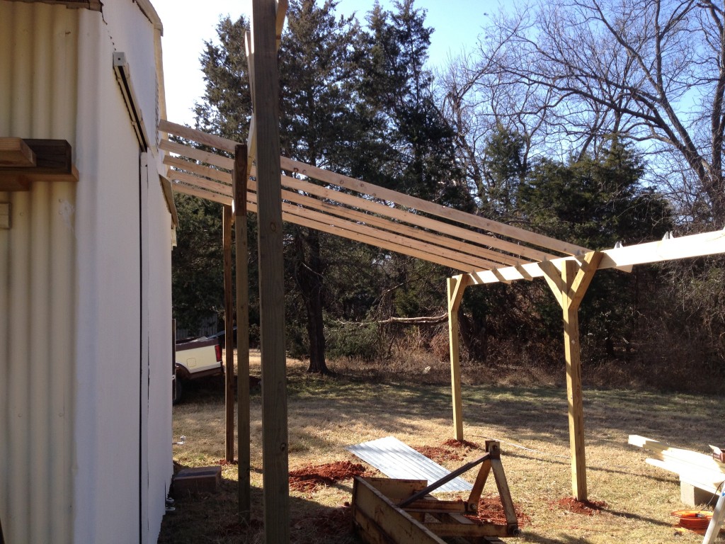 Framing Carport