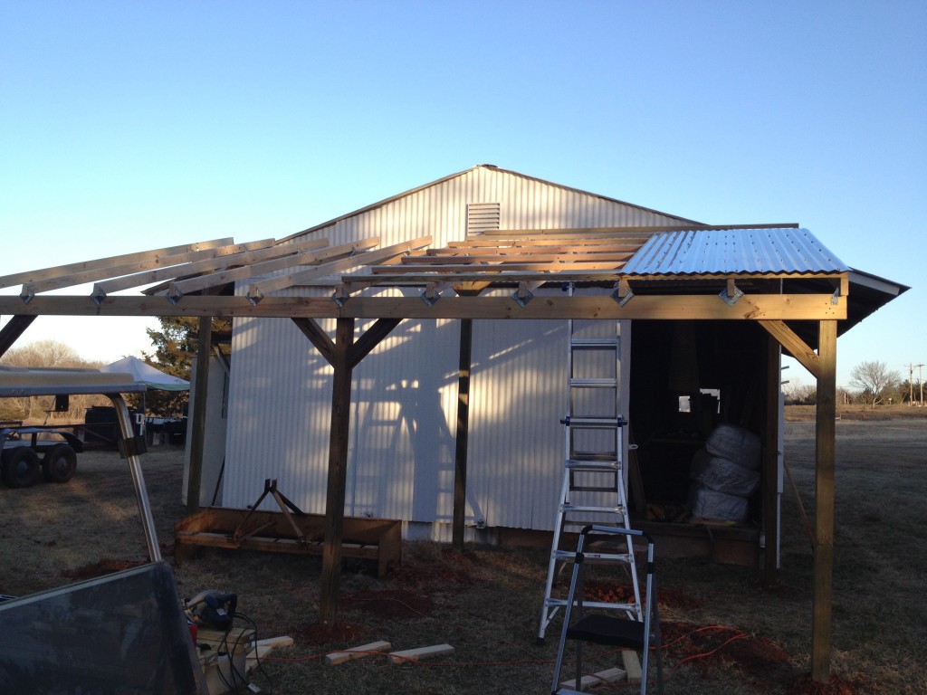 Roofing the Carport